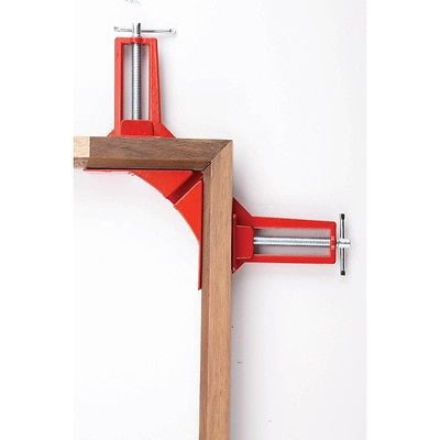 4pcs 75mm Mitre Corner Clamps Picture Frame Holder Woodwork Right Angle Red Z6A4